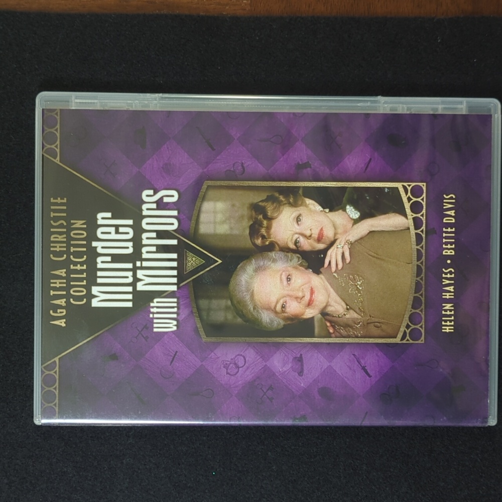 "MURDER WITH MIRRORS".  DVD. COLOR. VINTAGE. MISS MARPLE.  1985